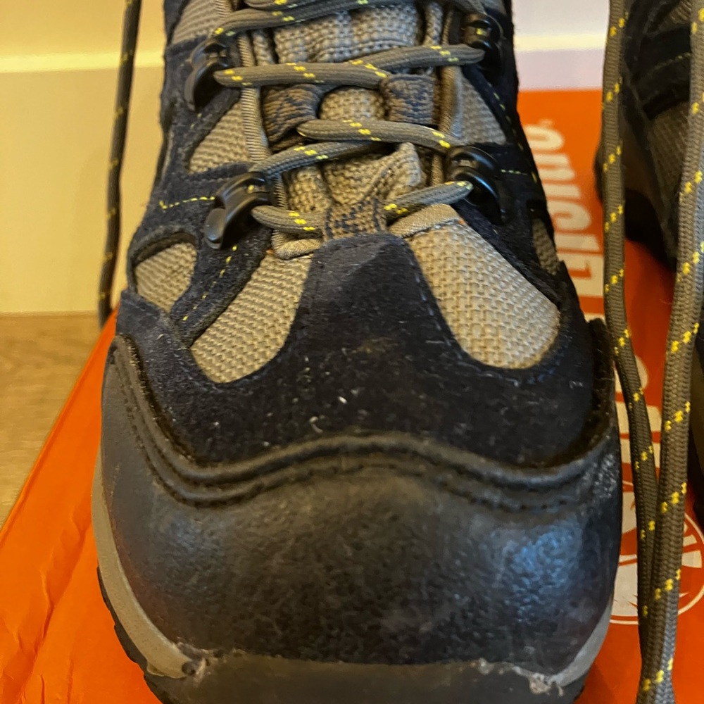 Northside Boy’s Navy/Volt Hiking Waterproof Boot 314907B489 - Picture 8 of 14
